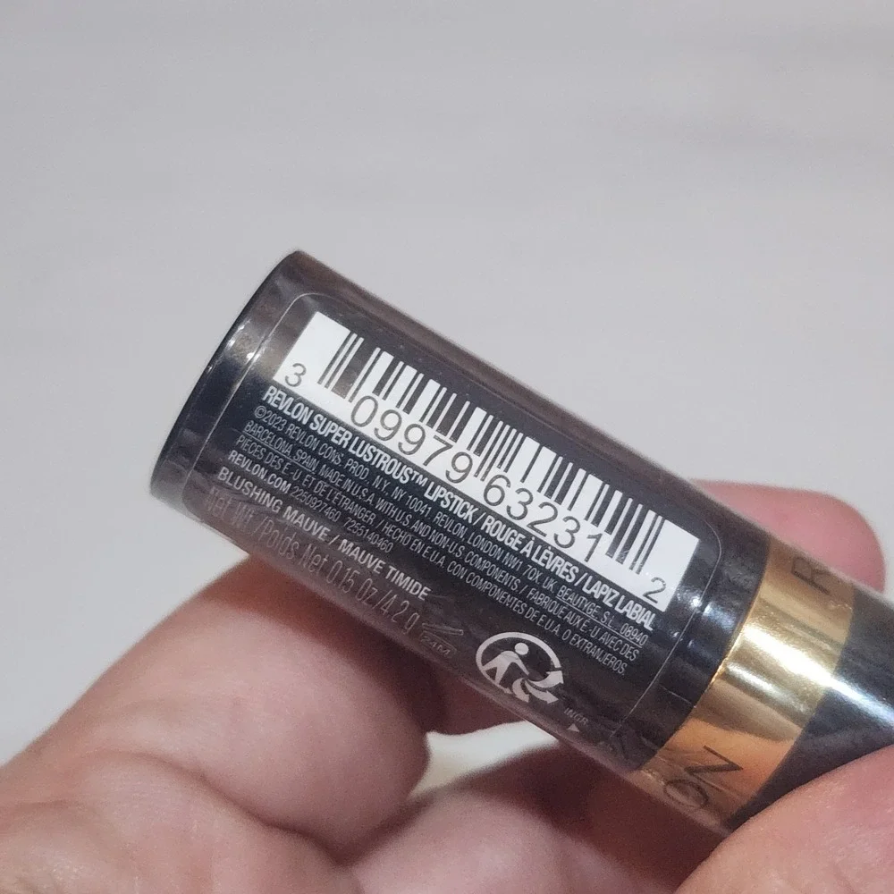 Revlon Super Lustrous Lipstick - 460 Blushing Mauve‎ Sealed New